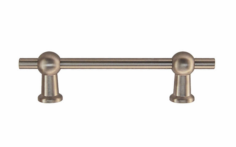 Solid Brass Ball-Style Handle ~ 3-3/4" On Centers