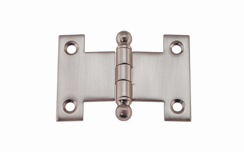 Solid Brass Ball-Tip Parliament Hinge ~ 2-1/2" x 1-3/4"