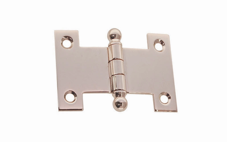 Solid Brass Ball-Tip Parliament Hinge ~ 2-1/2" x 1-3/4"