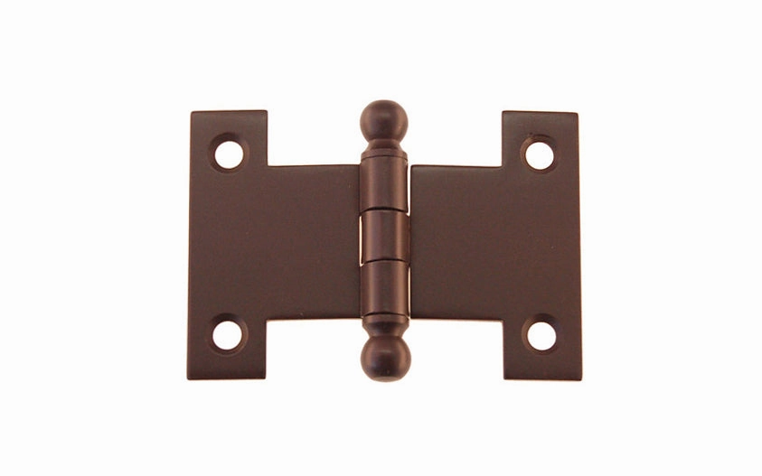 Solid Brass Ball-Tip Parliament Hinge ~ 2-1/2" x 1-3/4"