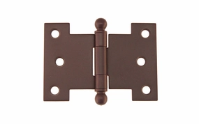 Solid Brass Ball-Tip Parliament Hinge ~ 3-1/2" x 2-1/2"