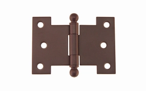 Solid Brass Ball-Tip Parliament Hinge ~ 3-1/2" x 2-1/2"