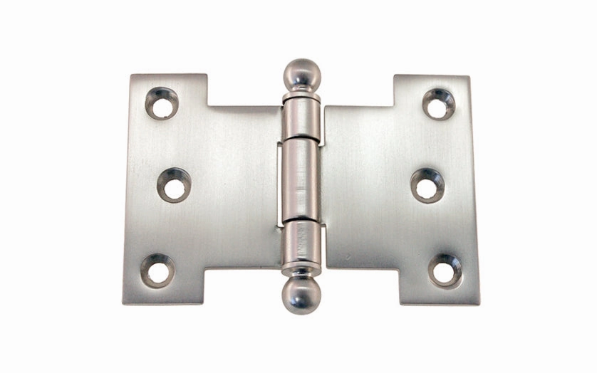 Solid Brass Ball-Tip Parliament Hinge ~ 3-1/2" x 2-1/2"