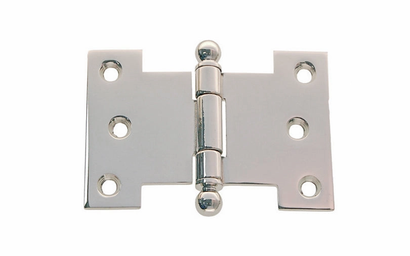 Solid Brass Ball-Tip Parliament Hinge ~ 3-1/2" x 2-1/2"