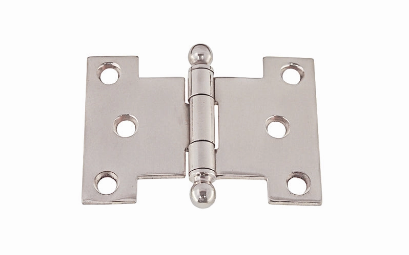 Solid Brass Ball-Tip Parliament Hinge ~ 3" x 2-1/4"