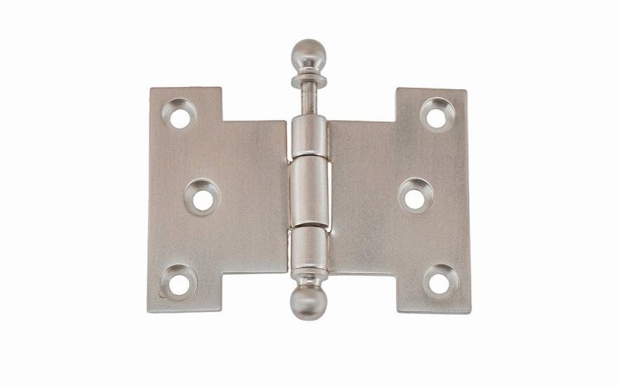 Solid Brass Ball-Tip Parliament Hinge ~ 3" x 2-1/4"