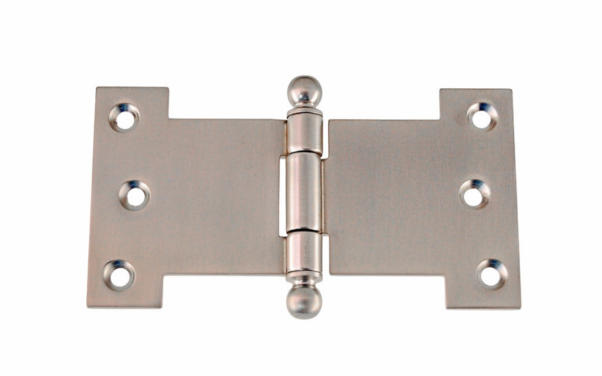 Solid Brass Ball-Tip Parliament Hinge ~ 4-1/2" x 2-1/2"