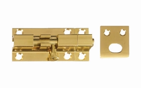 Solid Brass Barrel Bolt