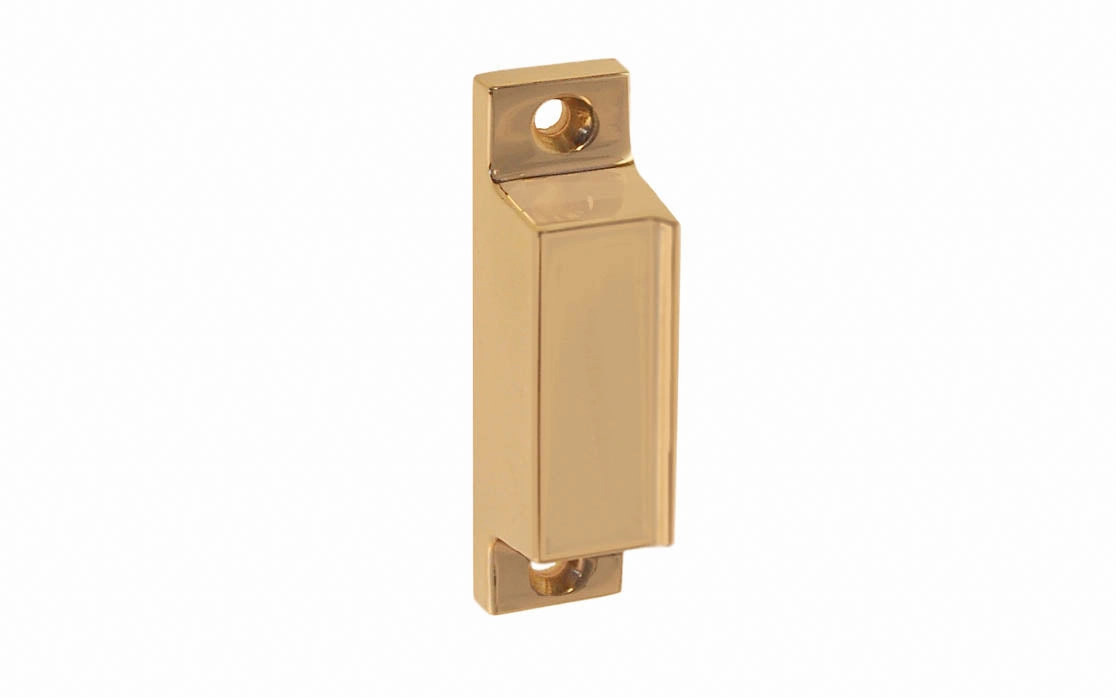 Solid Brass Box Strike for Screen Door Latch