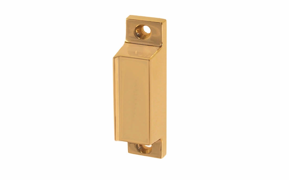 Solid Brass Box Strike for Screen Door Latch