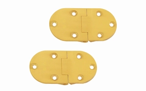 Solid Brass Butler Tray Hinges - 2-7/8" x 1-1/2"