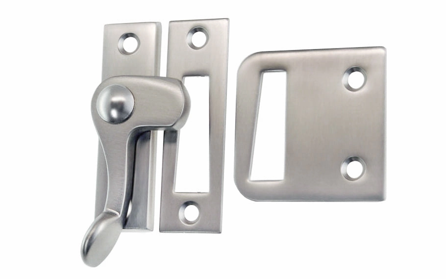 Solid Brass Casement Lever Latch ~ Left Hand