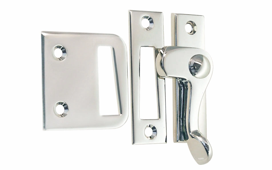 Solid Brass Casement Lever Latch ~ Right Hand