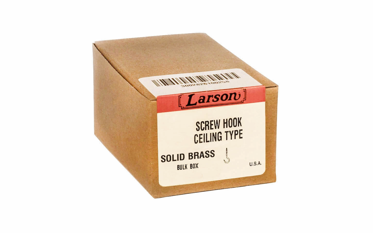 Solid Brass Ceiling Hook