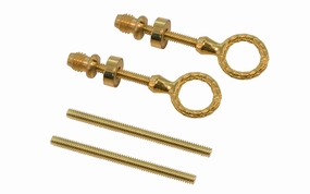 Solid Brass Cheval Mirror Hinges