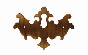 Solid Brass Chippendale Keyhole