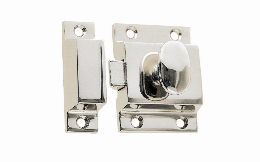 Solid Brass Cupboard Cabinet Latch ~ Large Size