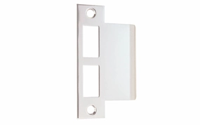 Solid Brass Door Mortise Large Lip Strike ~ 4-7/8" X 1-1/4"
