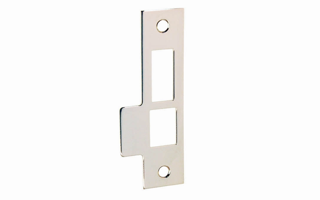 Solid Brass Door Mortise Strike ~ 3-7/8" x 1"