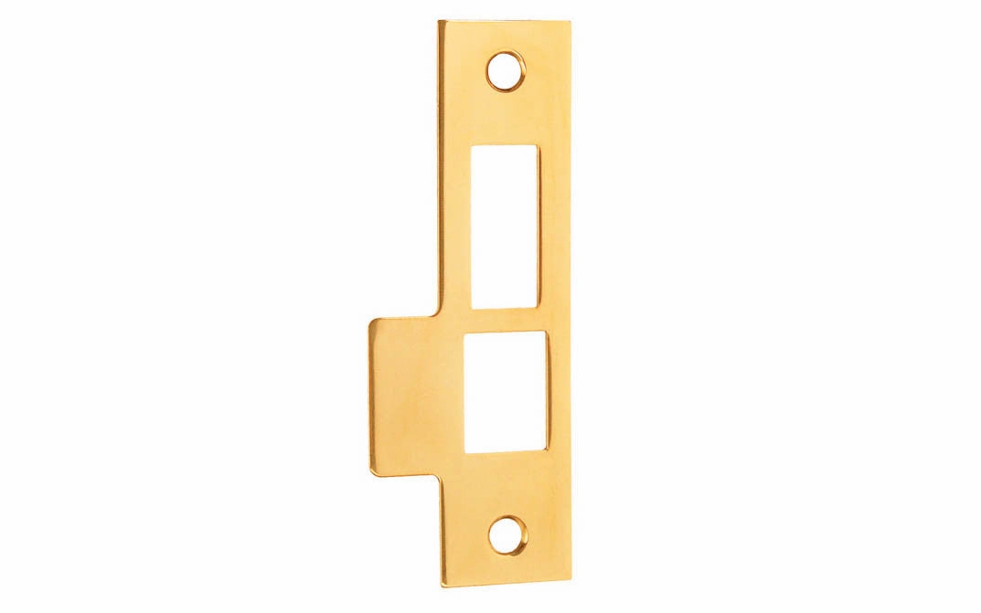 Solid Brass Door Mortise Strike ~ 3-7/8" x 1"
