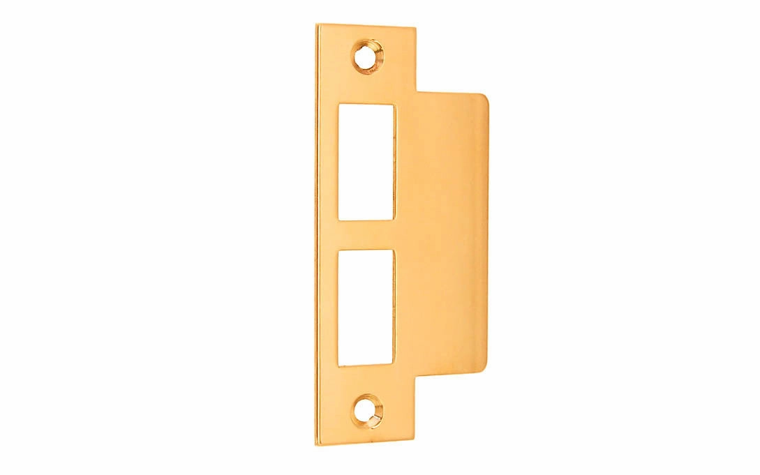 Solid Brass Door Mortise Strike ~ 4-7/8" X 1-1/4"