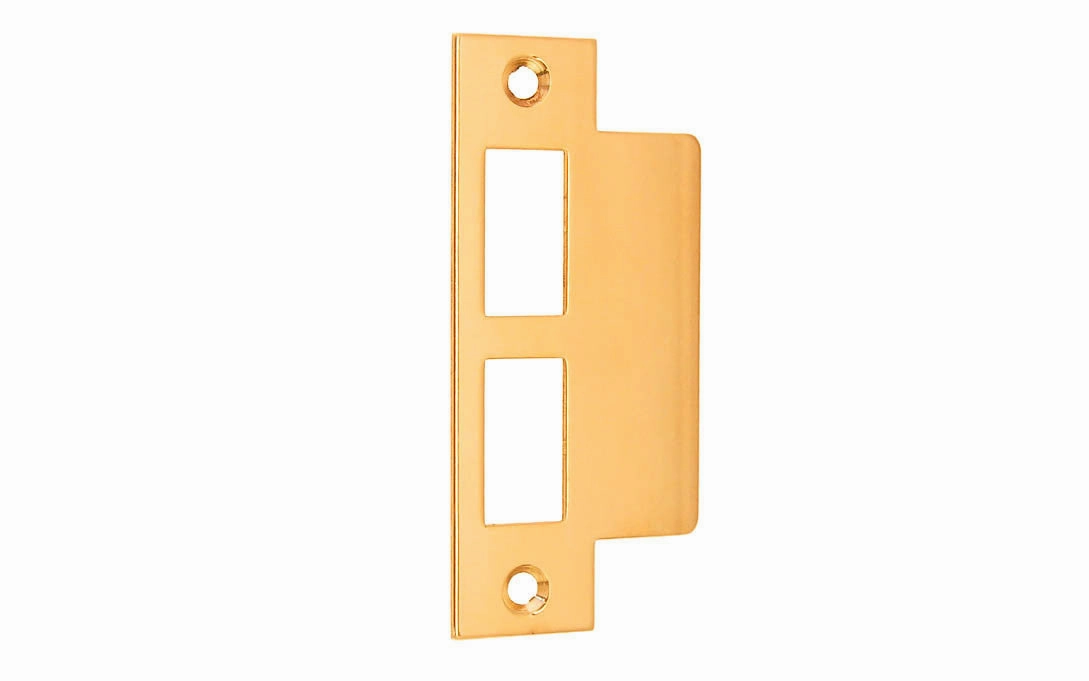 Solid Brass Door Mortise Strike ~ 4-7/8" X 1-1/4"