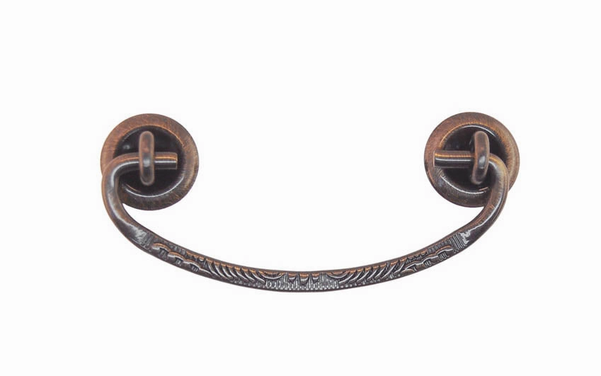Solid Brass Drop Pull ~ 3" On Centers
