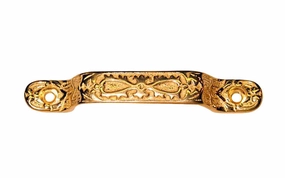 Solid Brass Eastlake-Style Handle ~ Non-Lacquered Brass