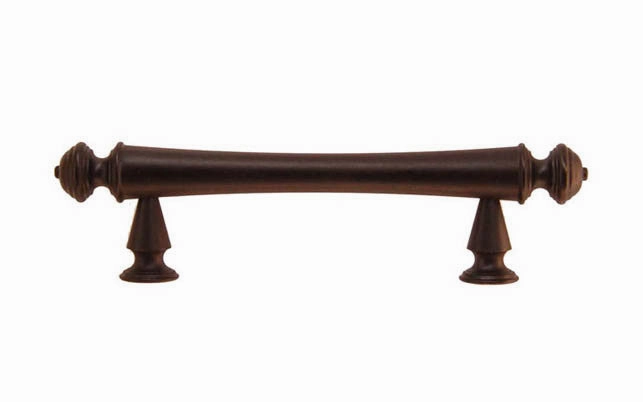 Solid Brass Elegant Handle ~ 3" On Centers
