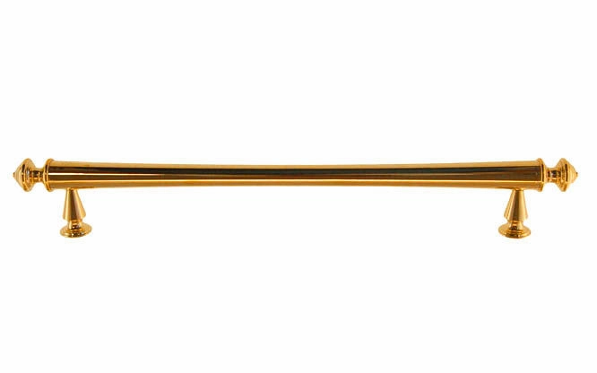 Solid Brass Elegant Handle ~ 7" On Centers