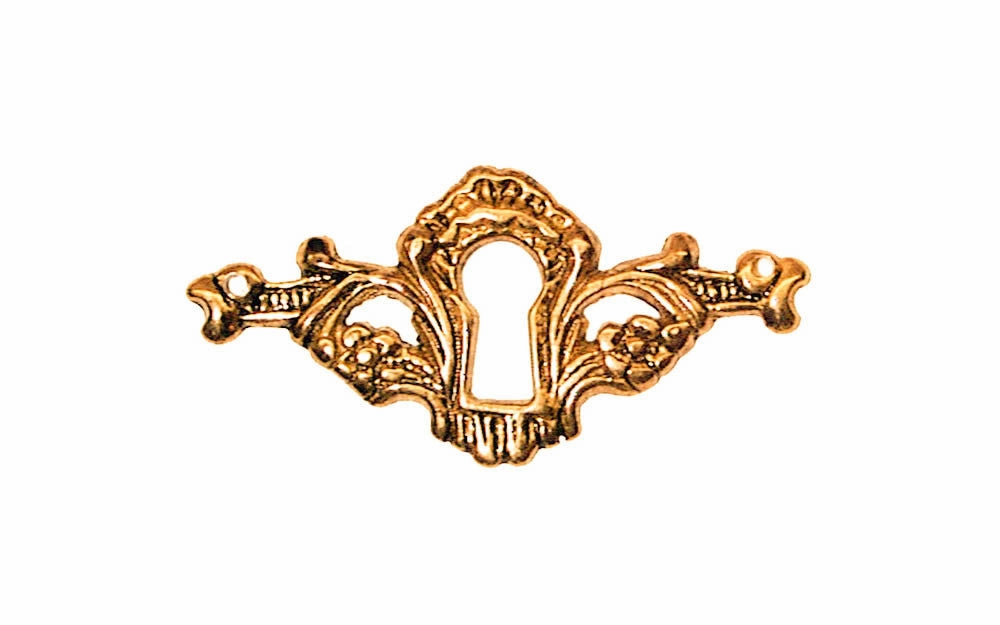 Solid Brass Elegant Keyhole