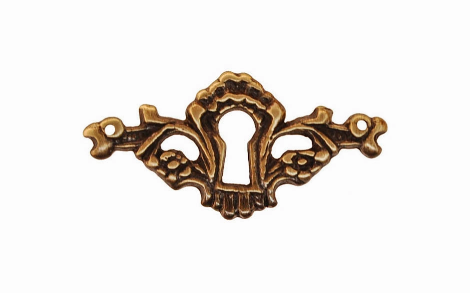Solid Brass Elegant Keyhole