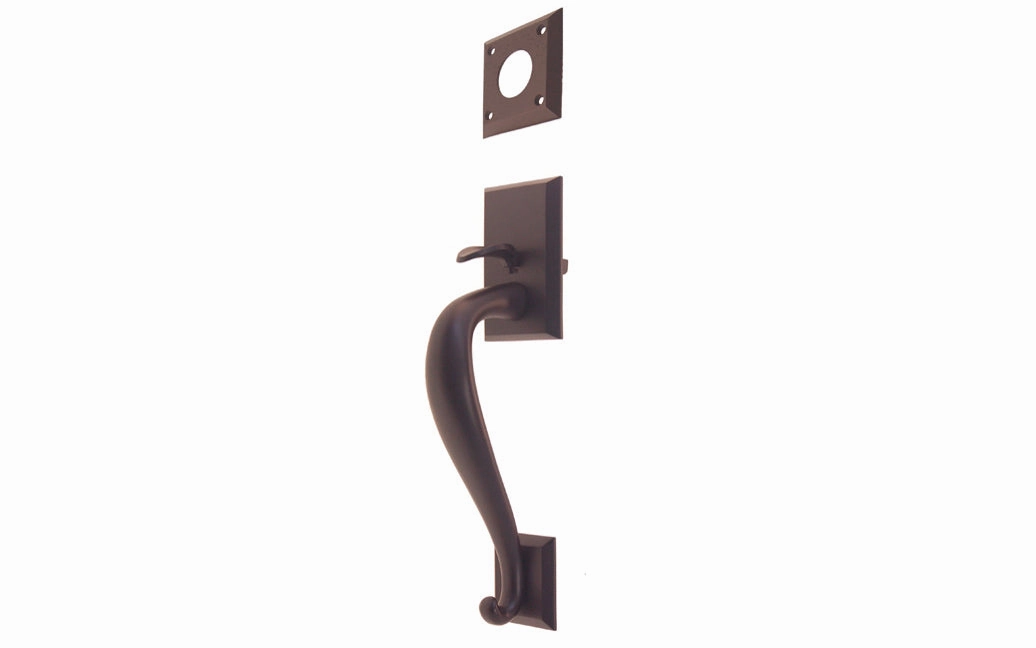 Solid Brass Entrance Door Handle