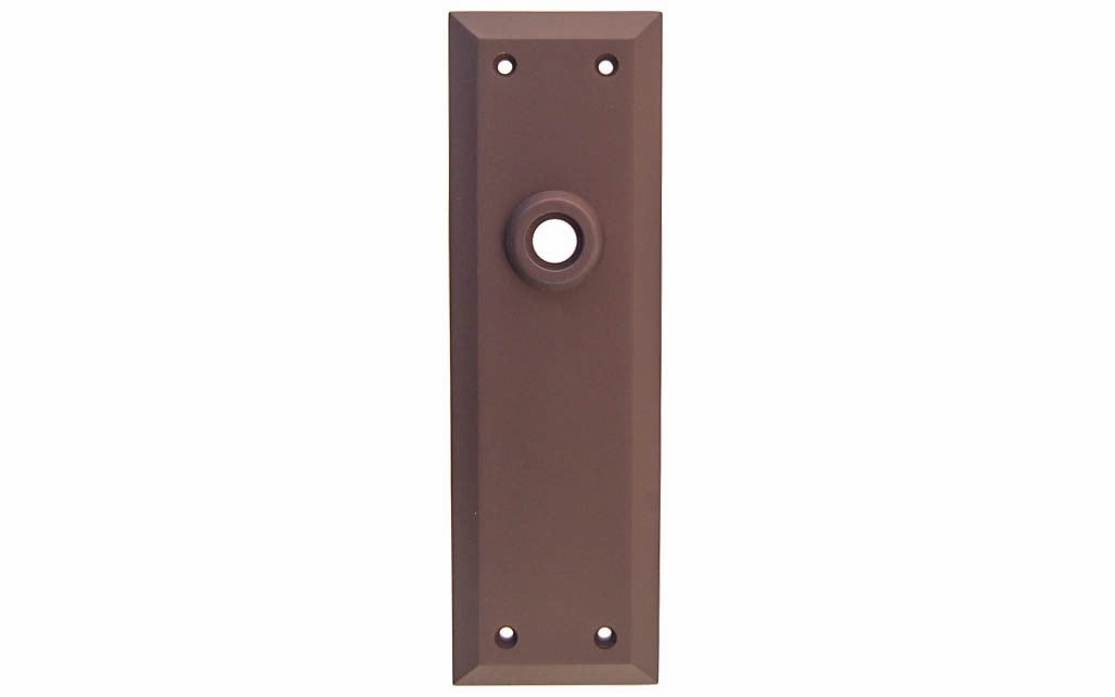 Solid Brass Escutcheon Door Plate