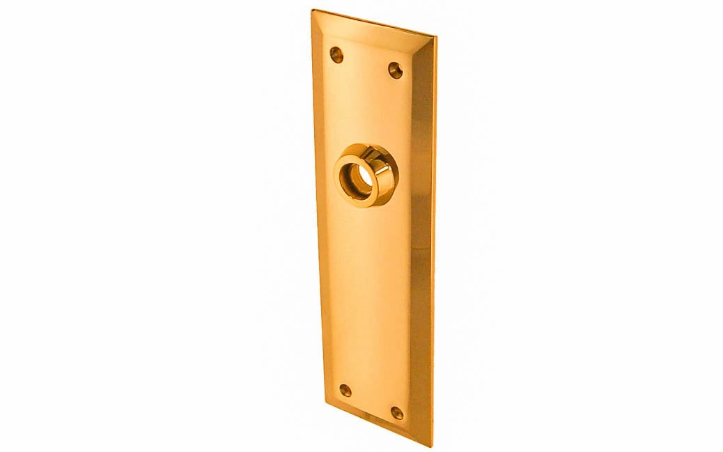 Solid Brass Escutcheon Door Plate