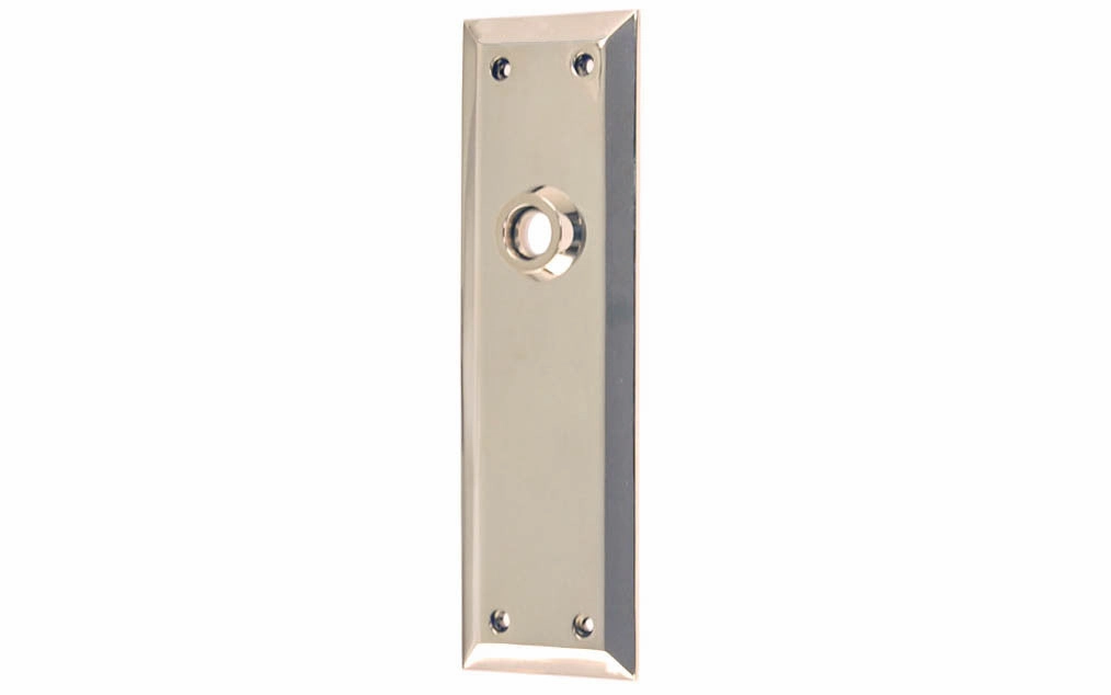 Solid Brass Escutcheon Door Plate