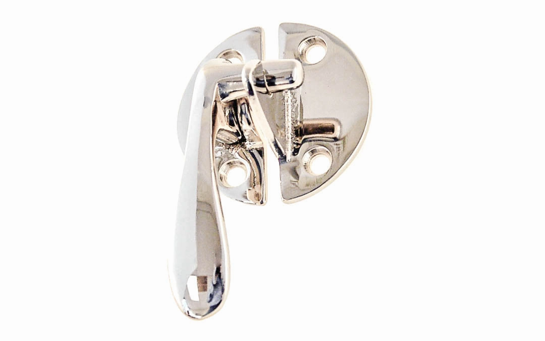 Solid Brass Flush Mount Latch ~ Left Hand