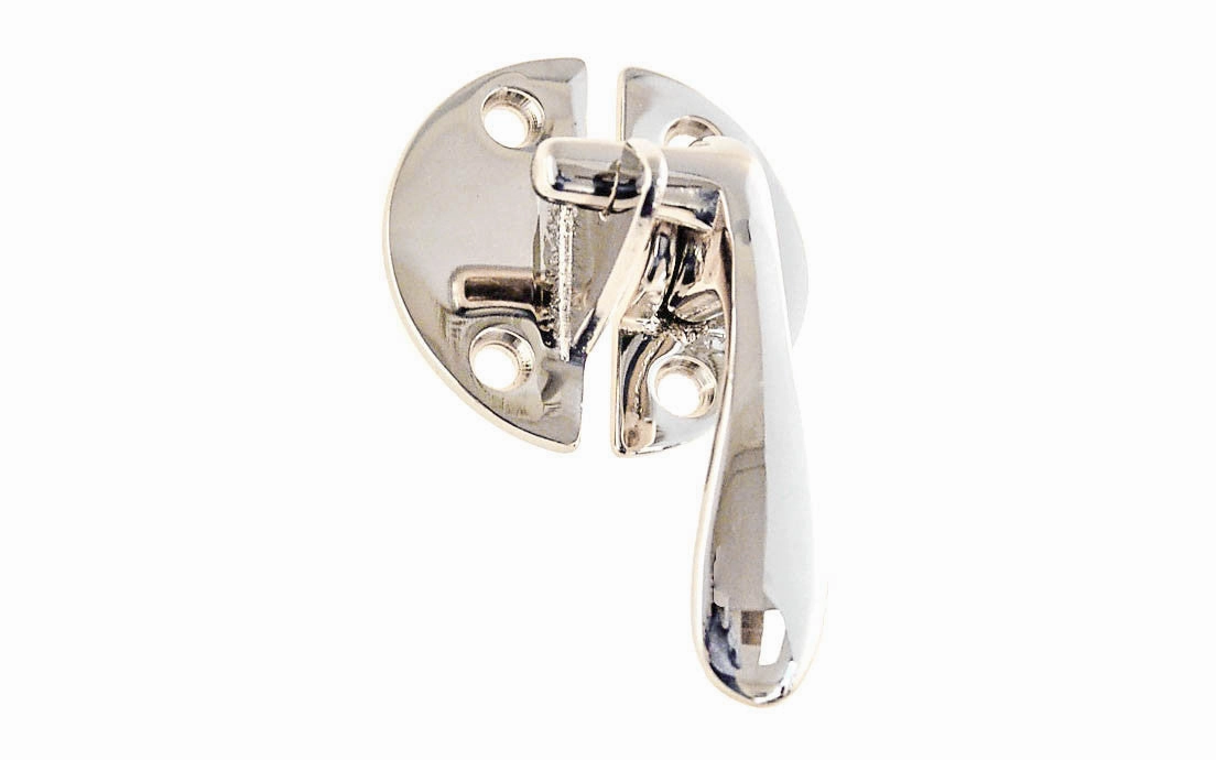 Solid Brass Flush Mount Latch ~ Right Hand