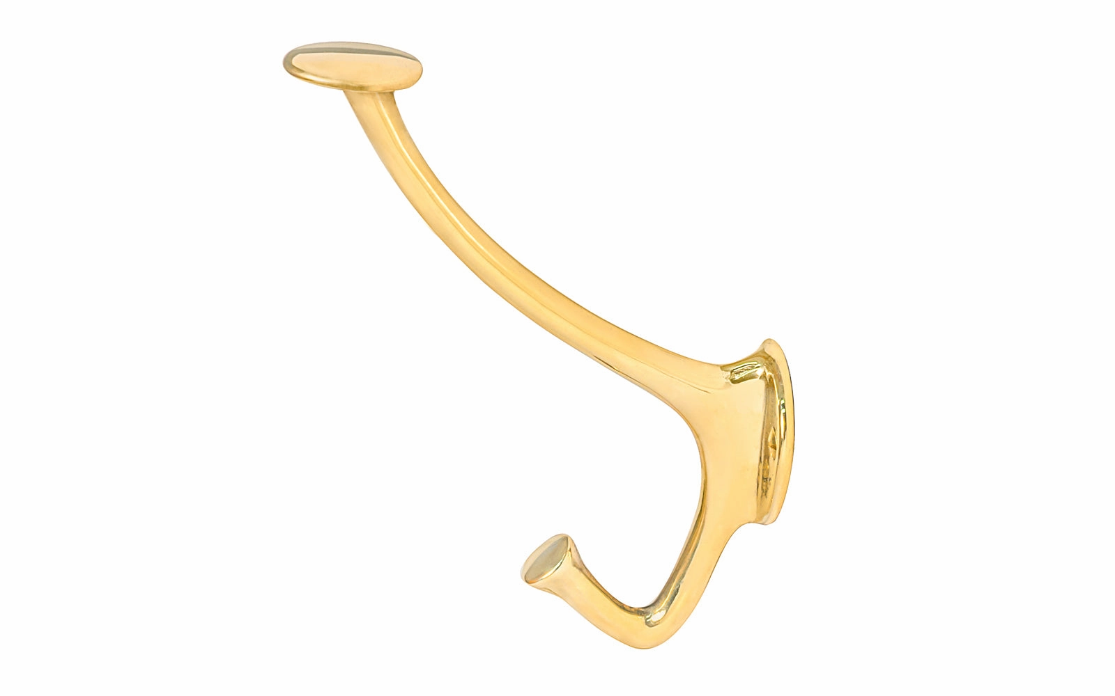Solid Brass Hall Tree Hook