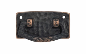 Solid Brass Hammered Drop Pull