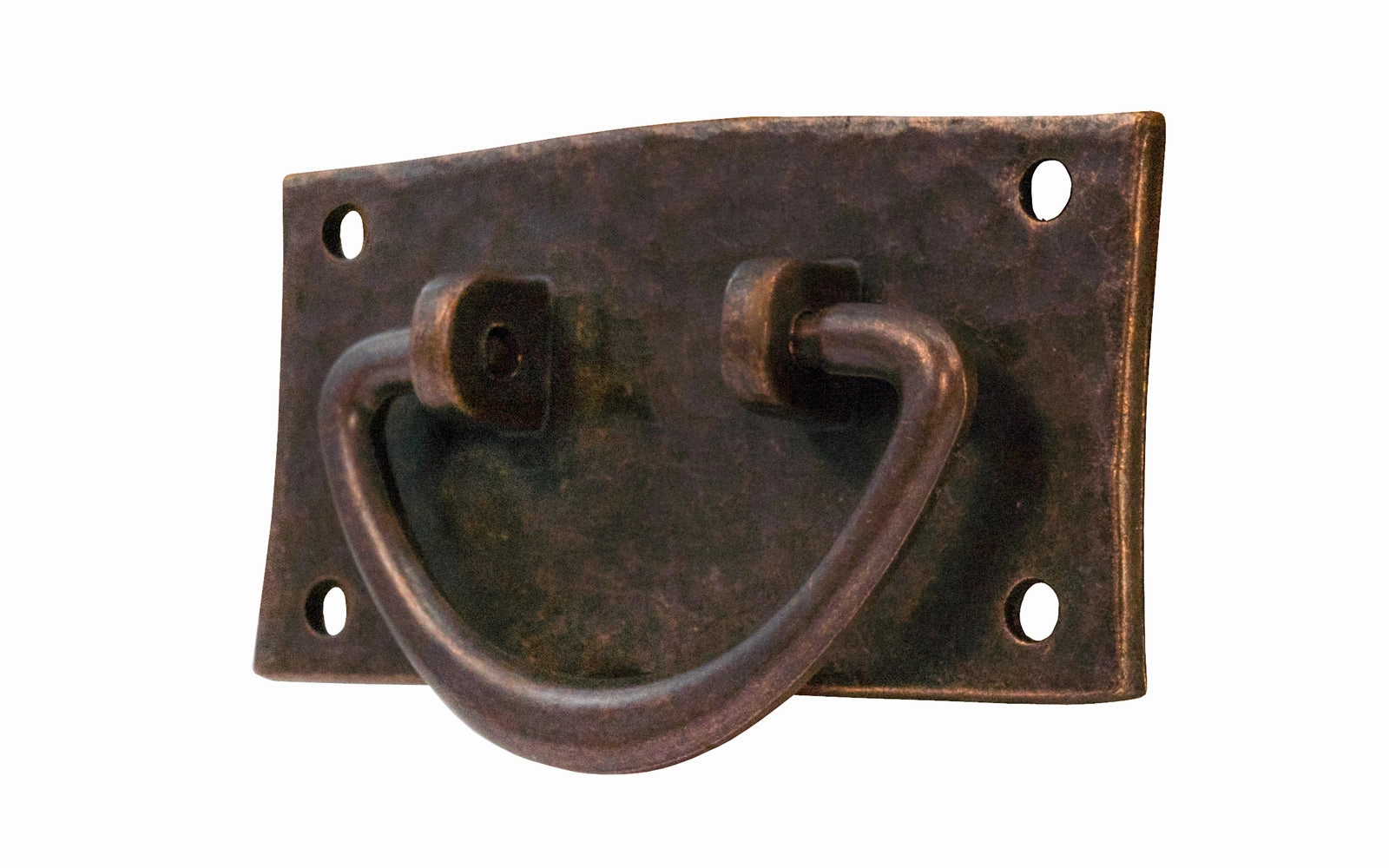 Solid Brass Hammered Drop Pull