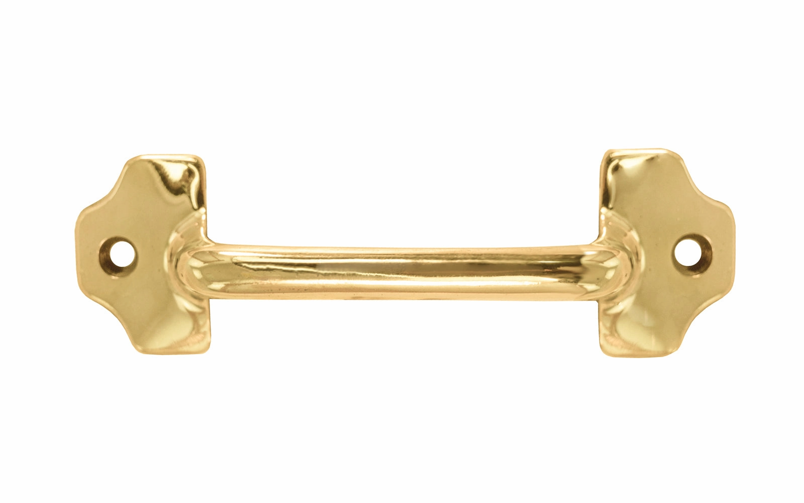 Solid Brass Handle Pull ~ 3-3/4" On Centers