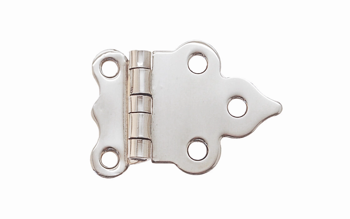 Solid Brass Hoosier Hinge ~ 3/8" Offset