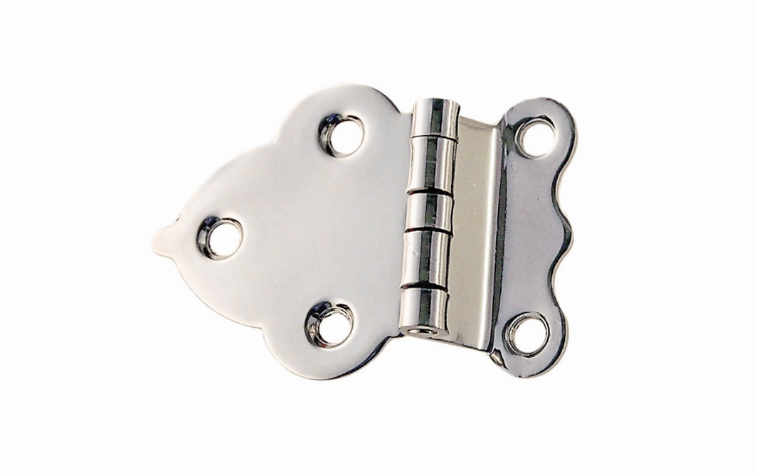 Solid Brass Hoosier Hinge ~ 3/8" Offset