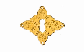 Solid Brass Keyhole