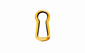 Solid Brass Keyhole Insert