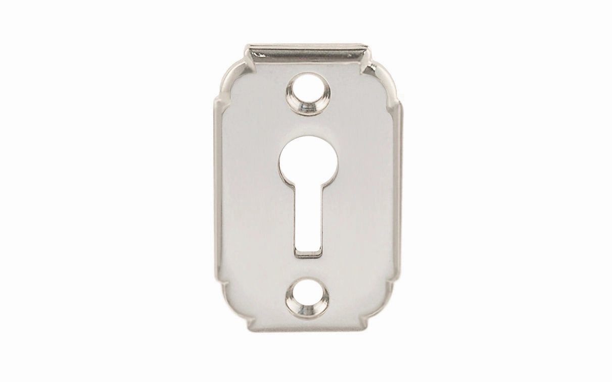 Solid Brass Keyhole Plate