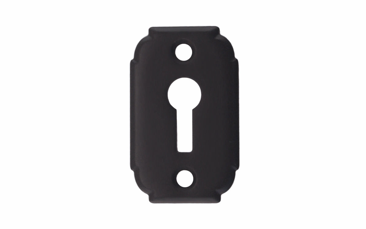 Solid Brass Keyhole Plate