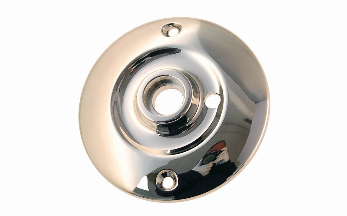 Solid Brass Large Rosette ~ Privacy (Locking)