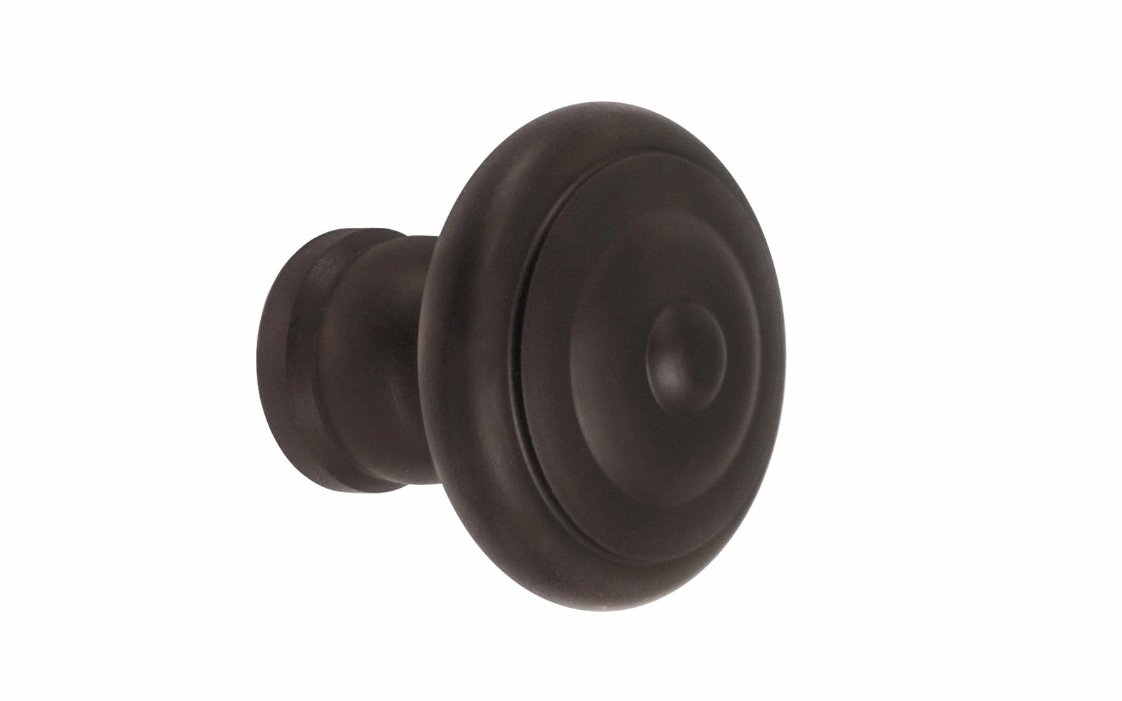 Solid Brass Mid-Century Style Cabinet Knob ~ 1-1/4" Diameter